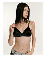 Acetate Seamless Triangle Bra Top