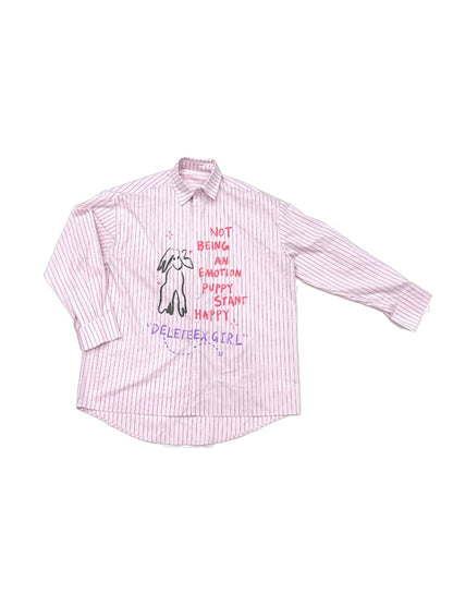 Graffiti Stripe Overshirt