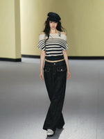 Striped Halter Tee