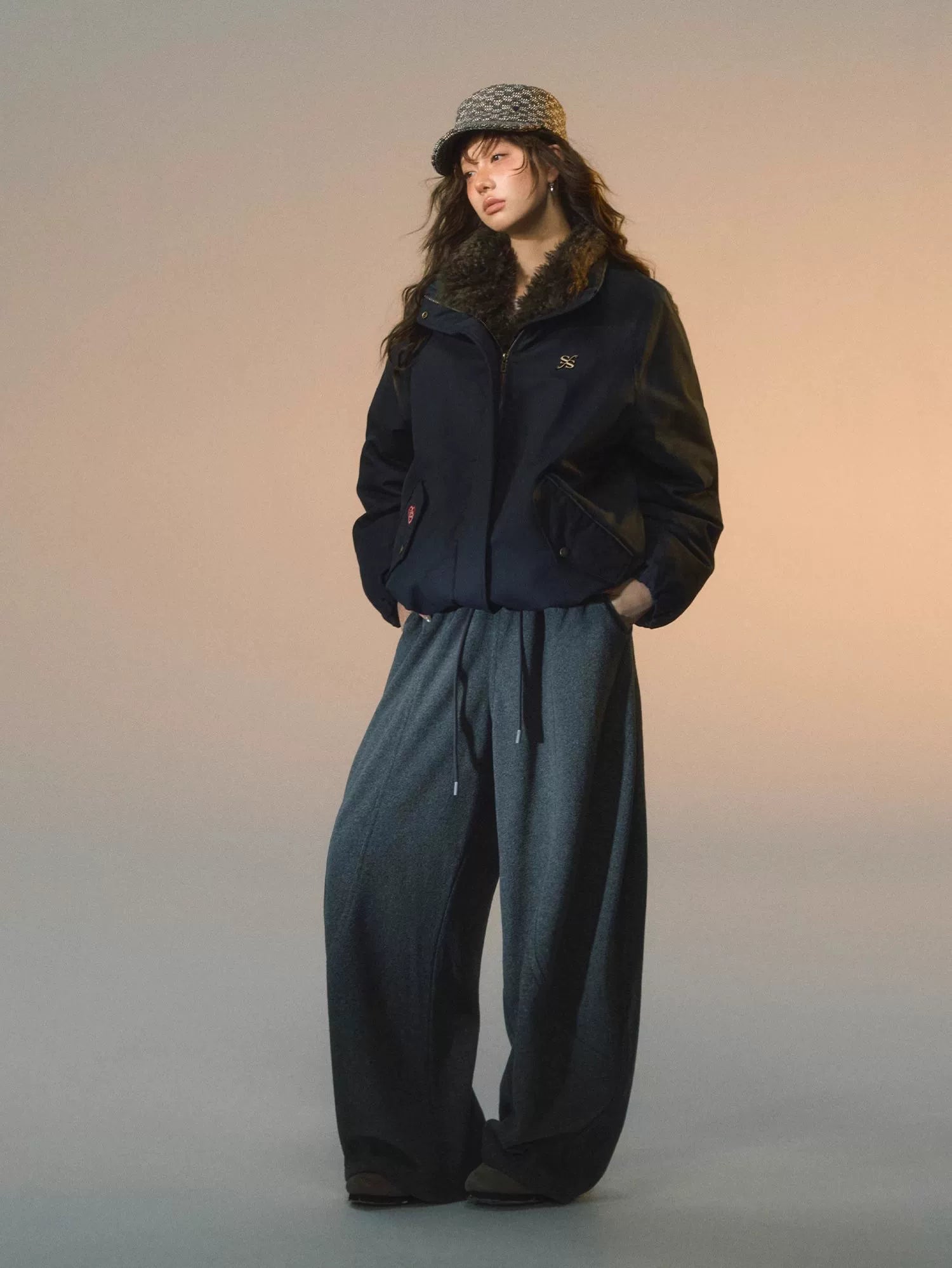 Detachable Fur Down Parka