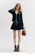 Bow Sailor Knit Top