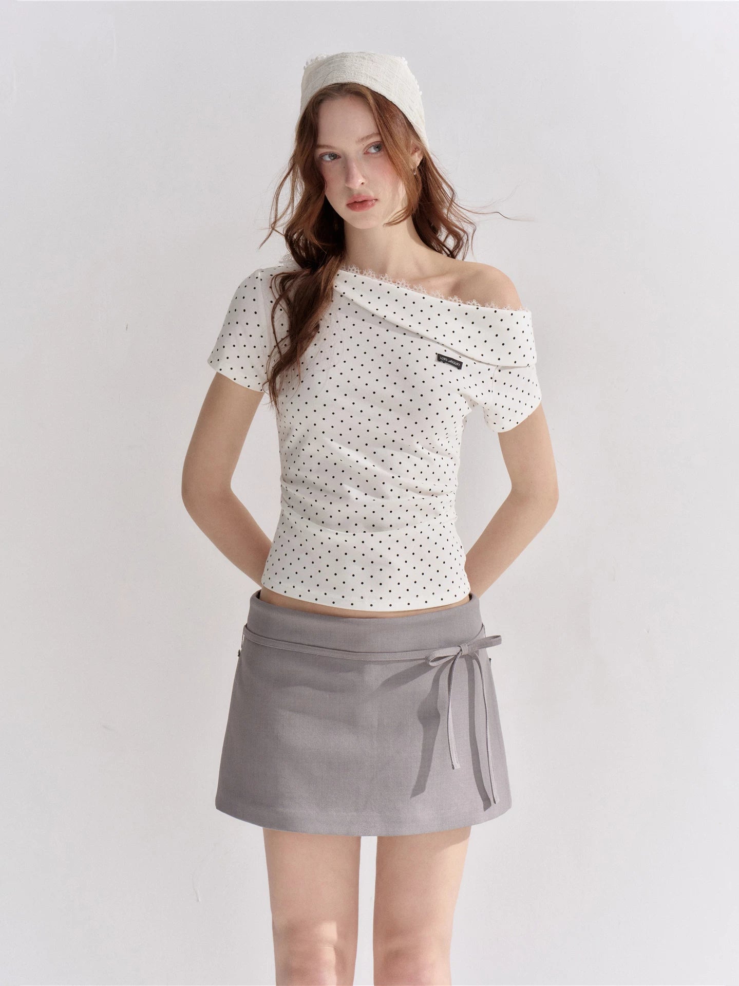 Detachable Bow Skort