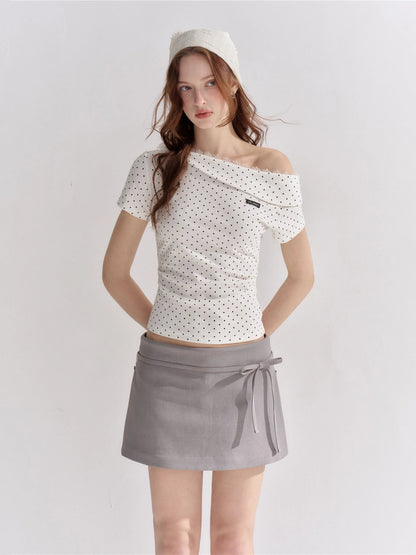 Detachable Bow Skort