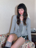 Polka Dot Lace Twinset
