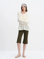 Original V-Neck Star Knit Top