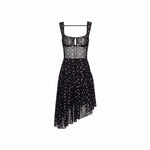Open-Back Floral Dress