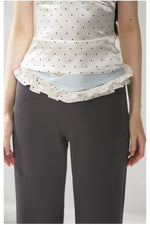 Lace Polka Halter Set