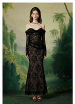 Ariel Luxury Lace Fishtail Dress