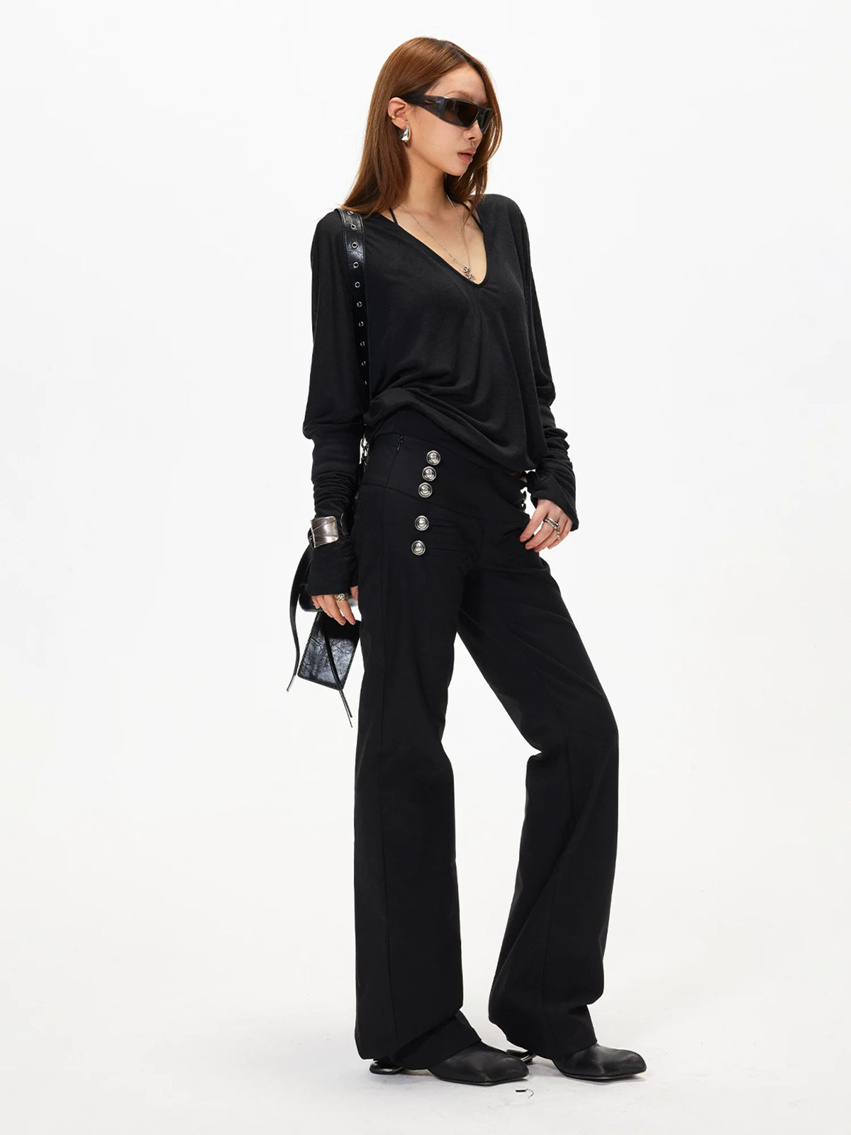 Flared Casual Pants