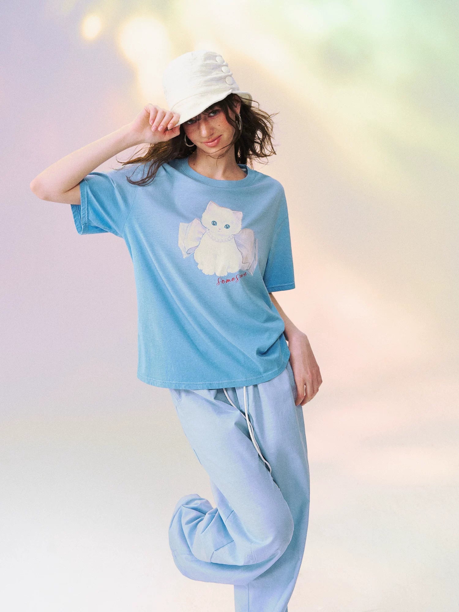 Bow Kitty Tee
