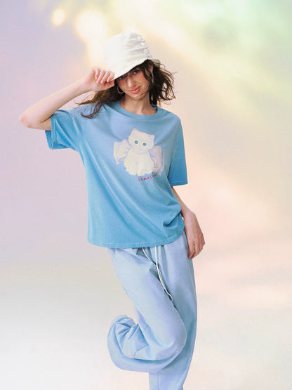Bow Kitty Tee