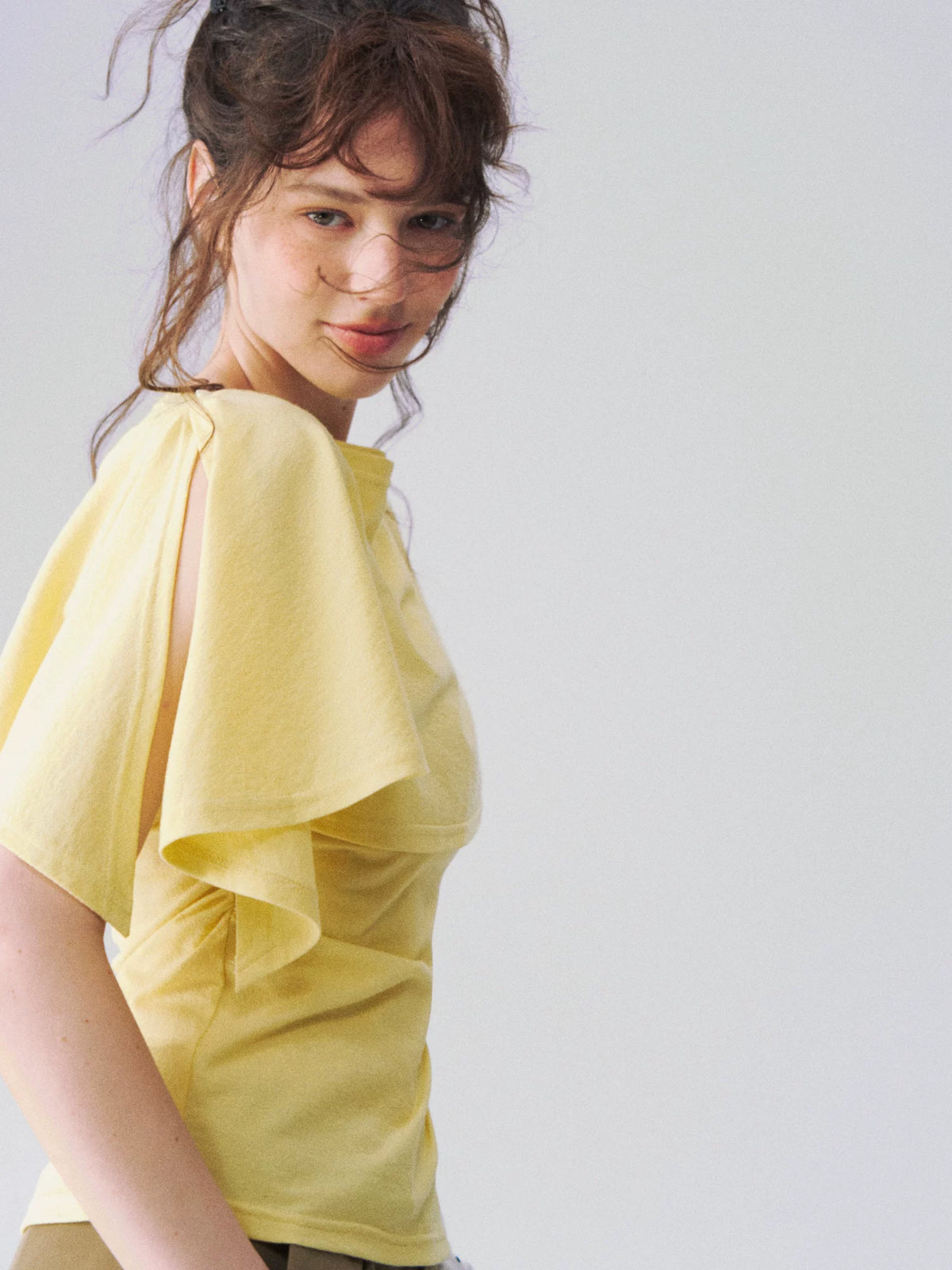 Layered Shawl Top