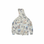 Cat Newspaper Print Waffle Set
