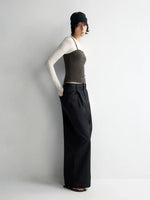 Oversized Tailored Wide-Leg Pants
