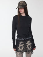 Distressed Star Studded Camouflage Baseball Cap
