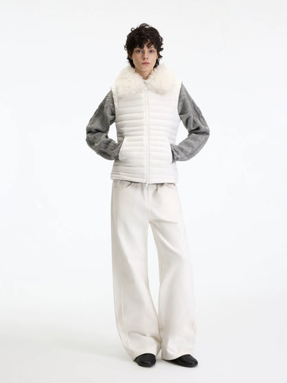 Detachable Fur Down Jacket