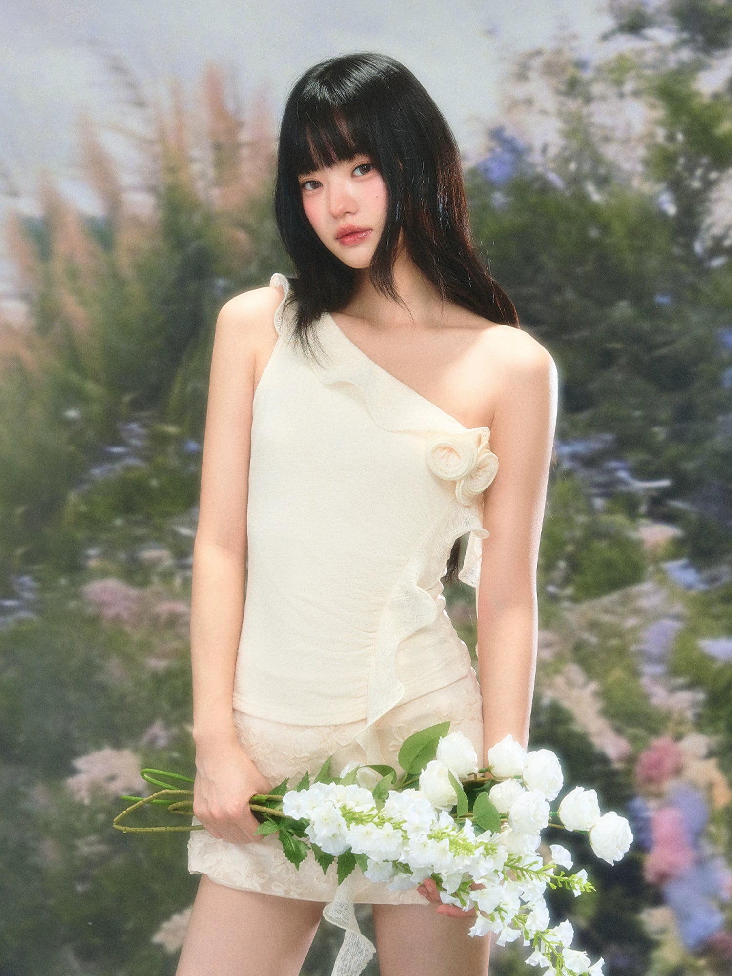 Floral Ruffle Set