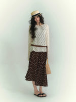 Washi Knit Cutout Top