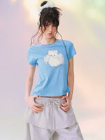 Bow Kitty Tee