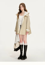 Lace Hooded Windbreaker