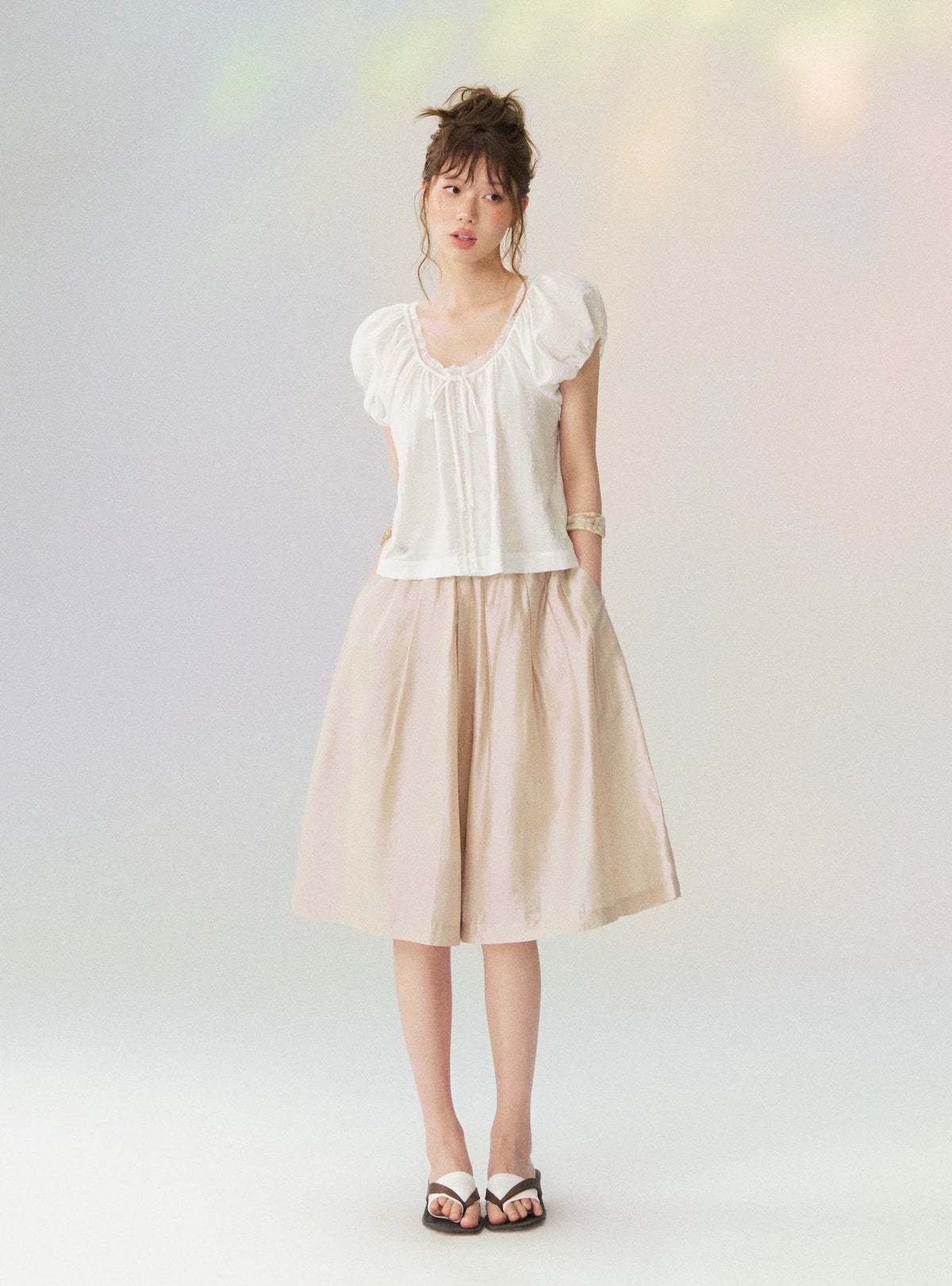 Cloud Puff Sleeve Shirt