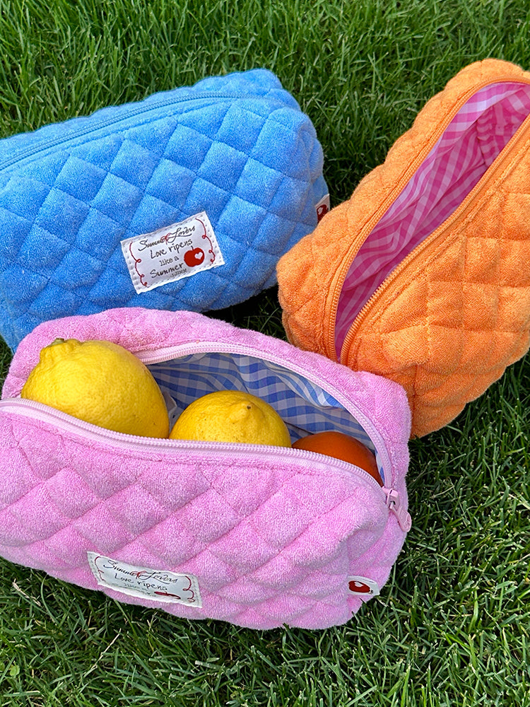 Dopamine Floral Quilted Storage Bag