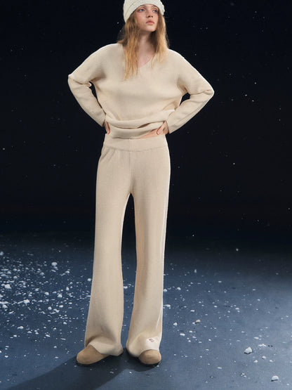 Waffle-Knit Lounge Set