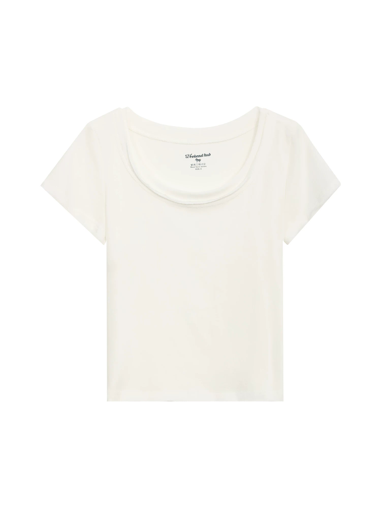 Casual U-Neck T-shirt