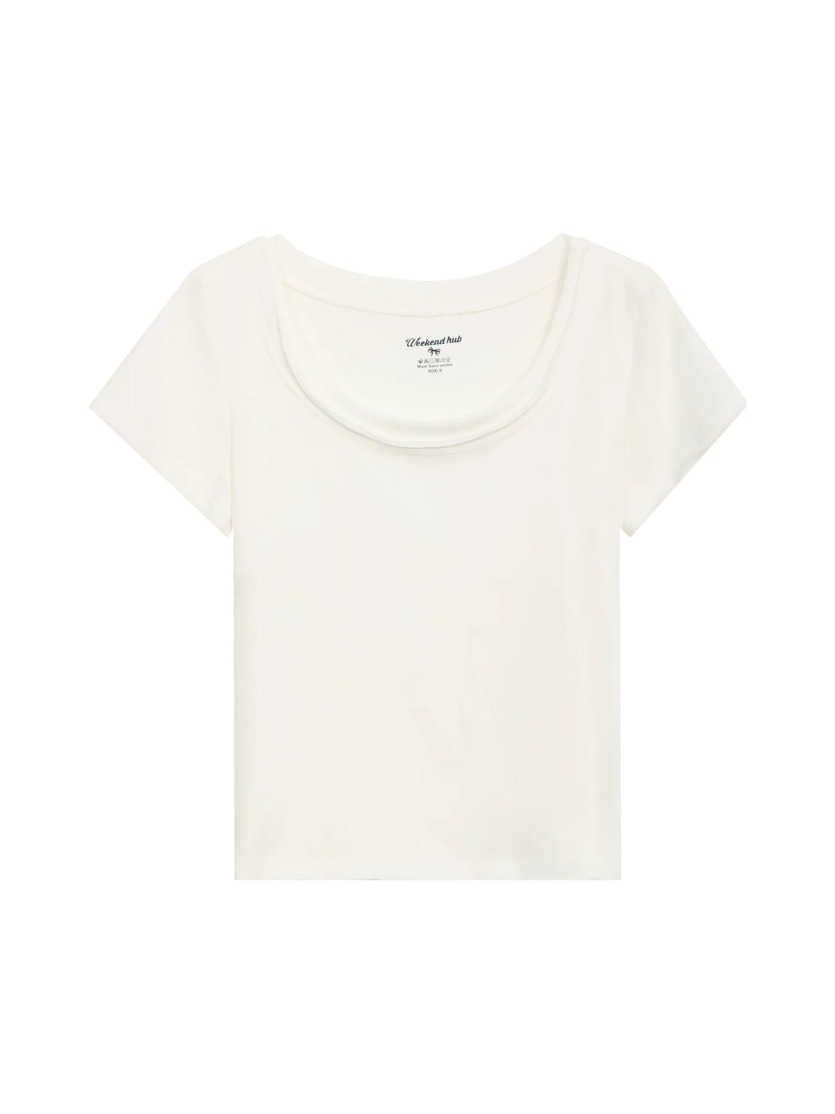 Casual U-Neck T-shirt
