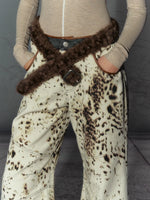 Leopard Print Cocoon Pants