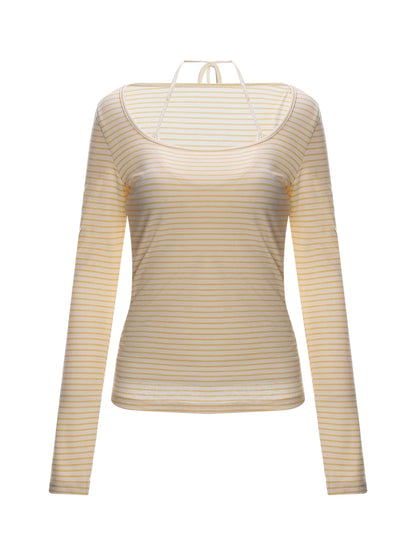 Star Striped Layered Top Set