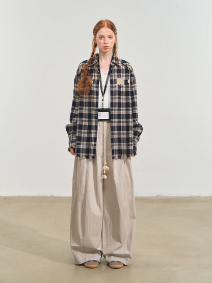 Relaxed Blade-Cut Trousers