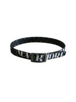Black Rivet Punk Belt