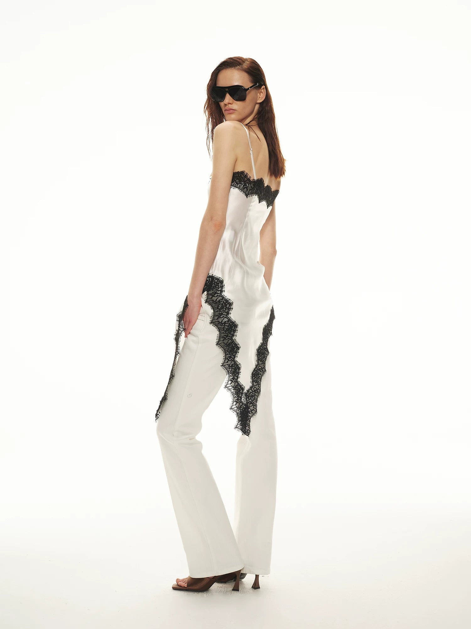 Acetate Lace V-Neck Camisole
