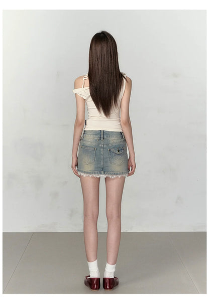 Apricot &amp; Ombre Khaki Rose Camisole Top
