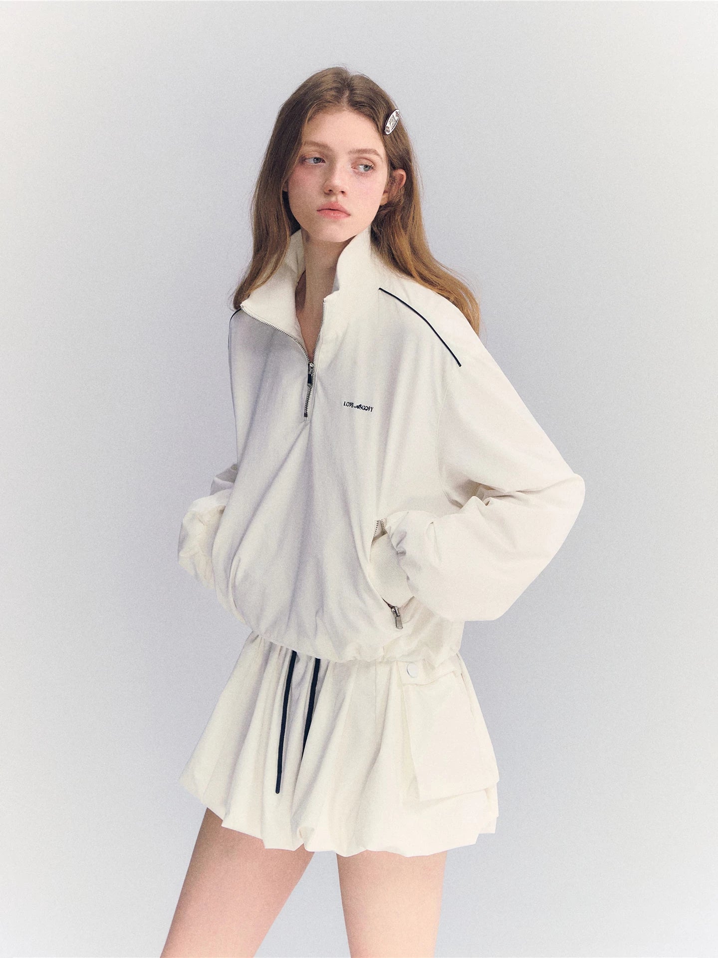 Pocket Bubble Skort