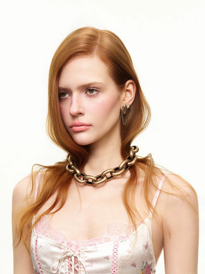 Vintage Oval Link Choker