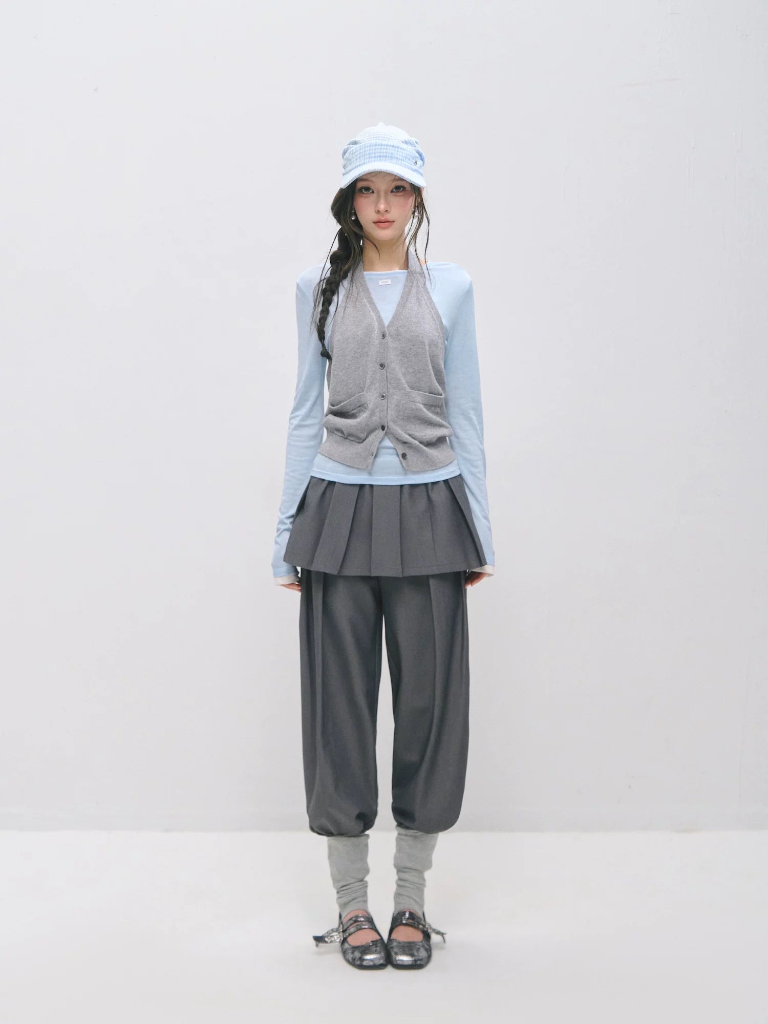 Halter Layered Tee Set