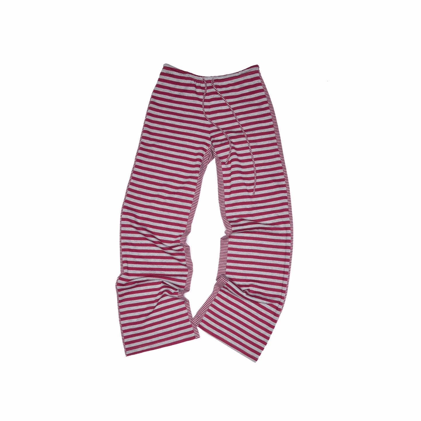 Double-Face Striped Knit 3-Piece Set