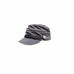 Pleated Baker Boy Cap