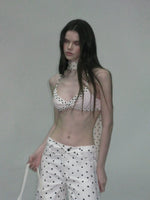 Polka Dot Triangle Camisole