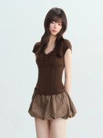 Vintage Lace V-Neck Top