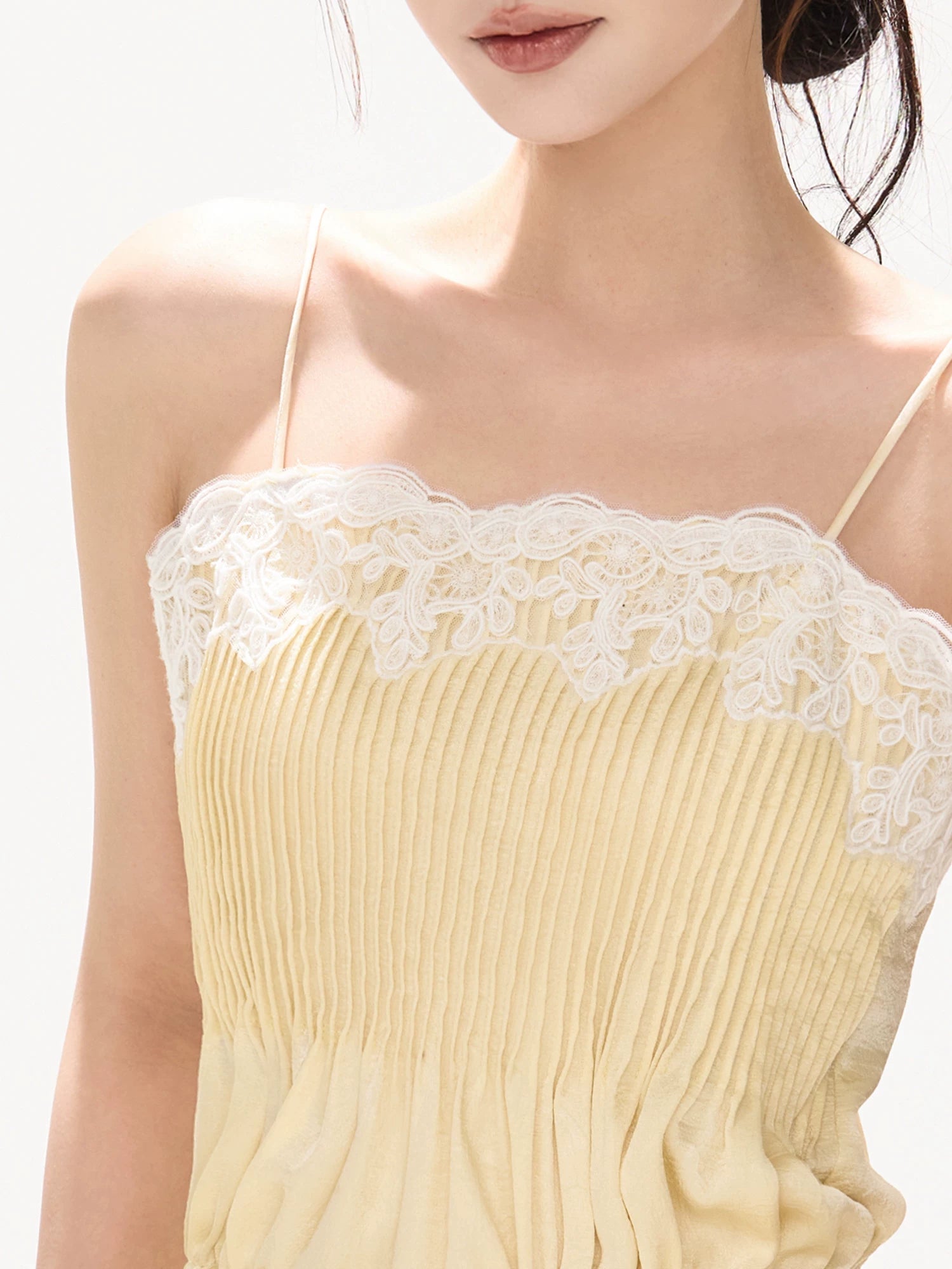 Lace Trim Cami Top