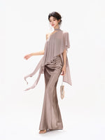 Satin Mermaid Maxi Skirt