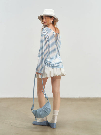 Reversible Strawberry Striped Shirt