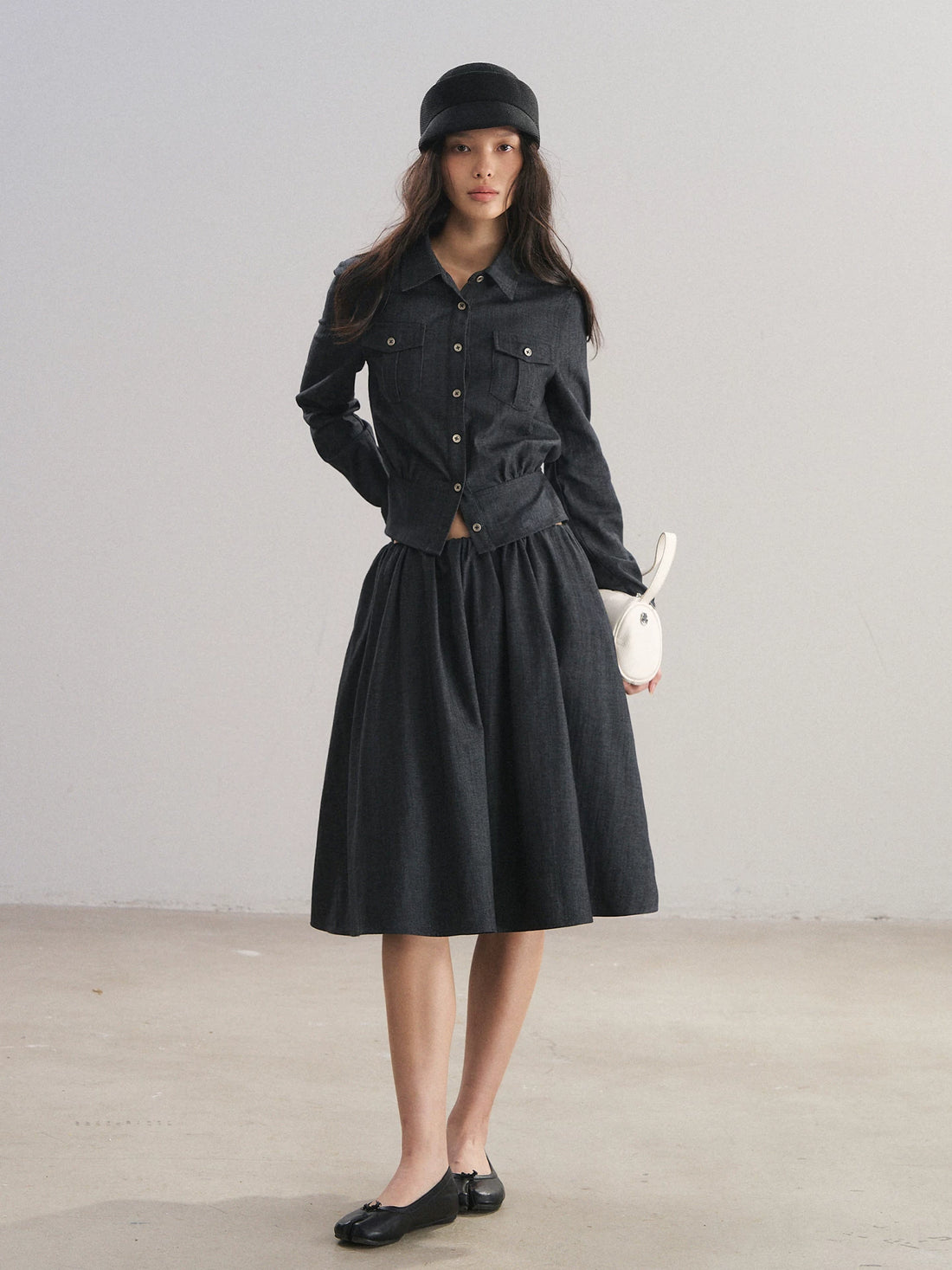 Cargo Shirt &amp; Skirt Set