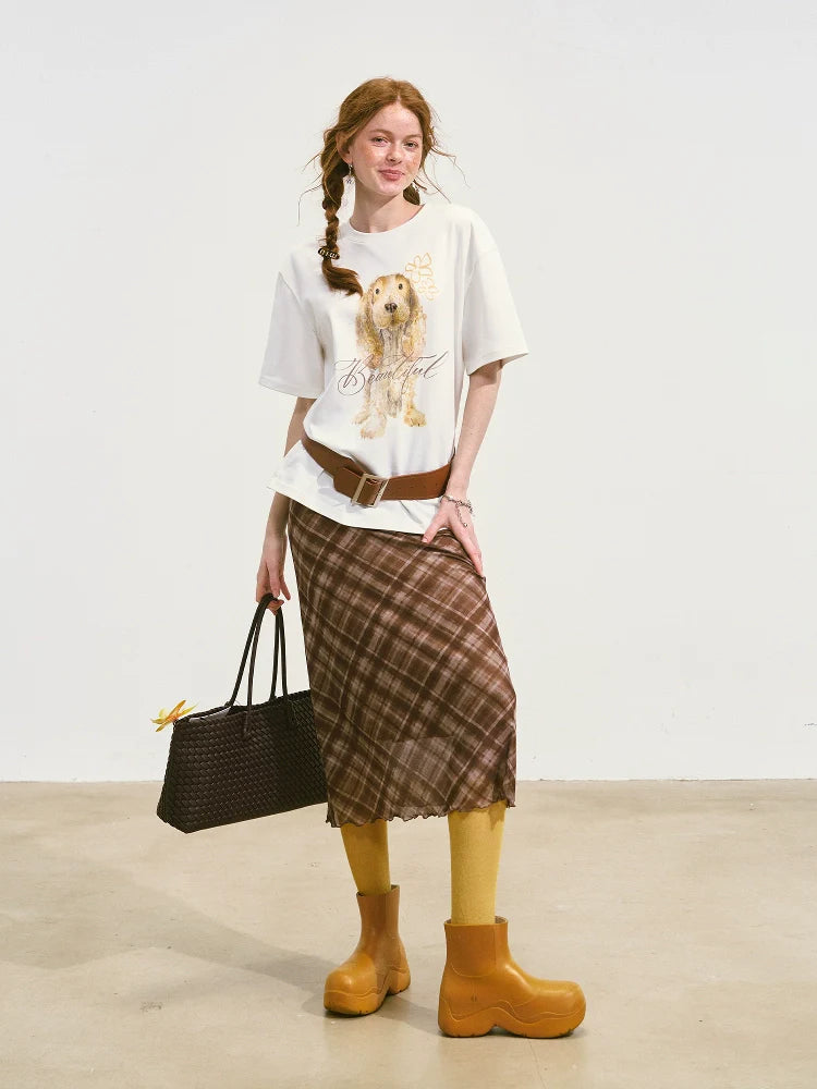 Sloppy Puppy Oversized Sleeve T-shirt