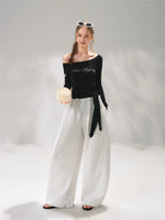 Crystal Drawstring Sweatpants