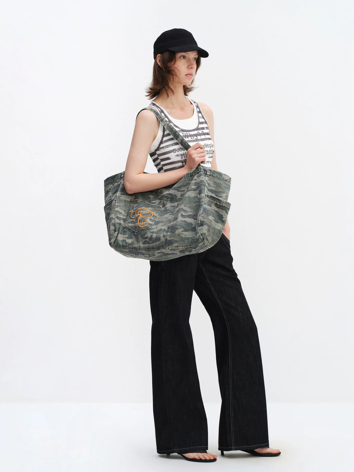 Camouflage Cotton Tote Bag