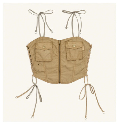 Ancient Myth Adjustable Drawstring Camisole